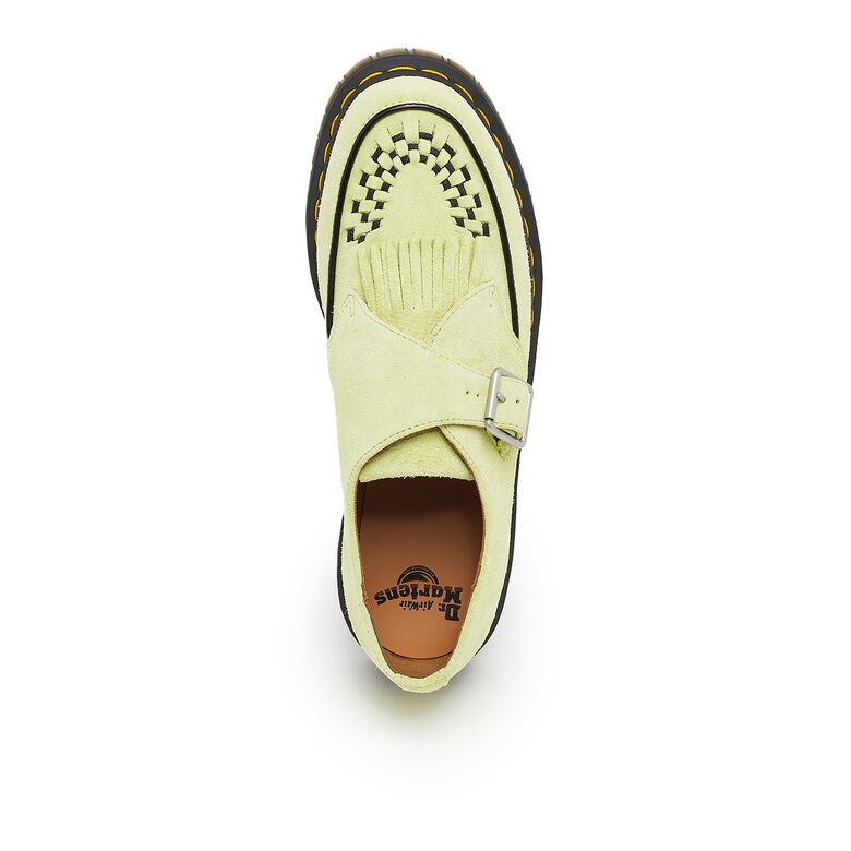 Dr. Martens Ramsey Monk KLT Loafer lime green desert oasis suede