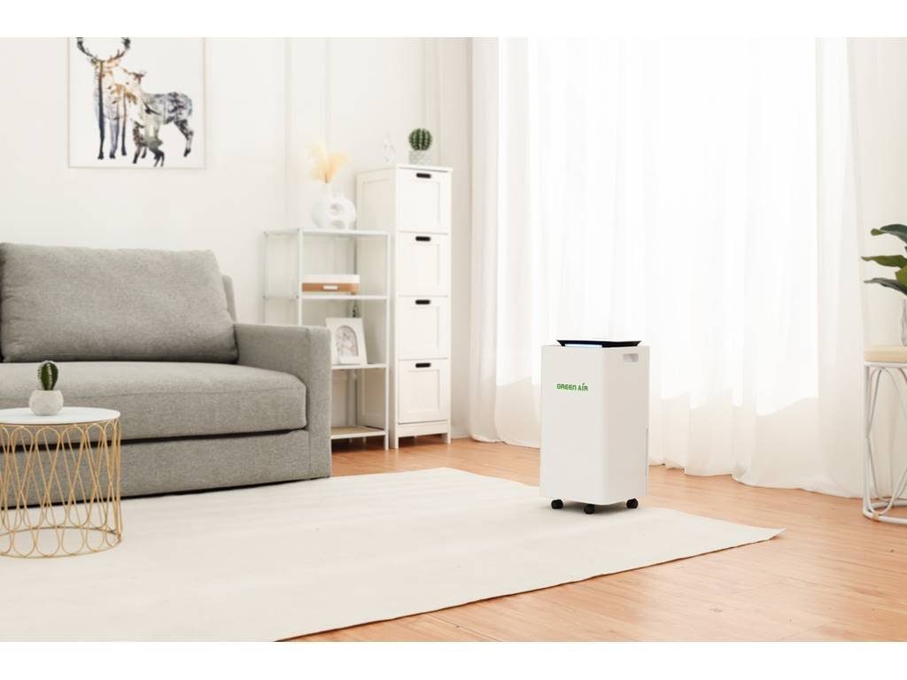 SWISS PRO+ Luftreiniger Luftentfeuchter elektrisch 12L Digitalanzeige Feuchtigkeit Schimmel