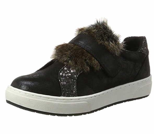 MARCO TOZZI Sportliche Slipper schwarz