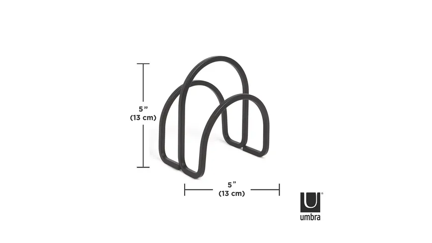 umbra Serviettenhalter Squire Napkin Holder schwarz