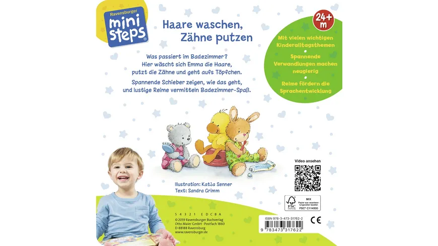 Haare waschen, Zähne putzen
