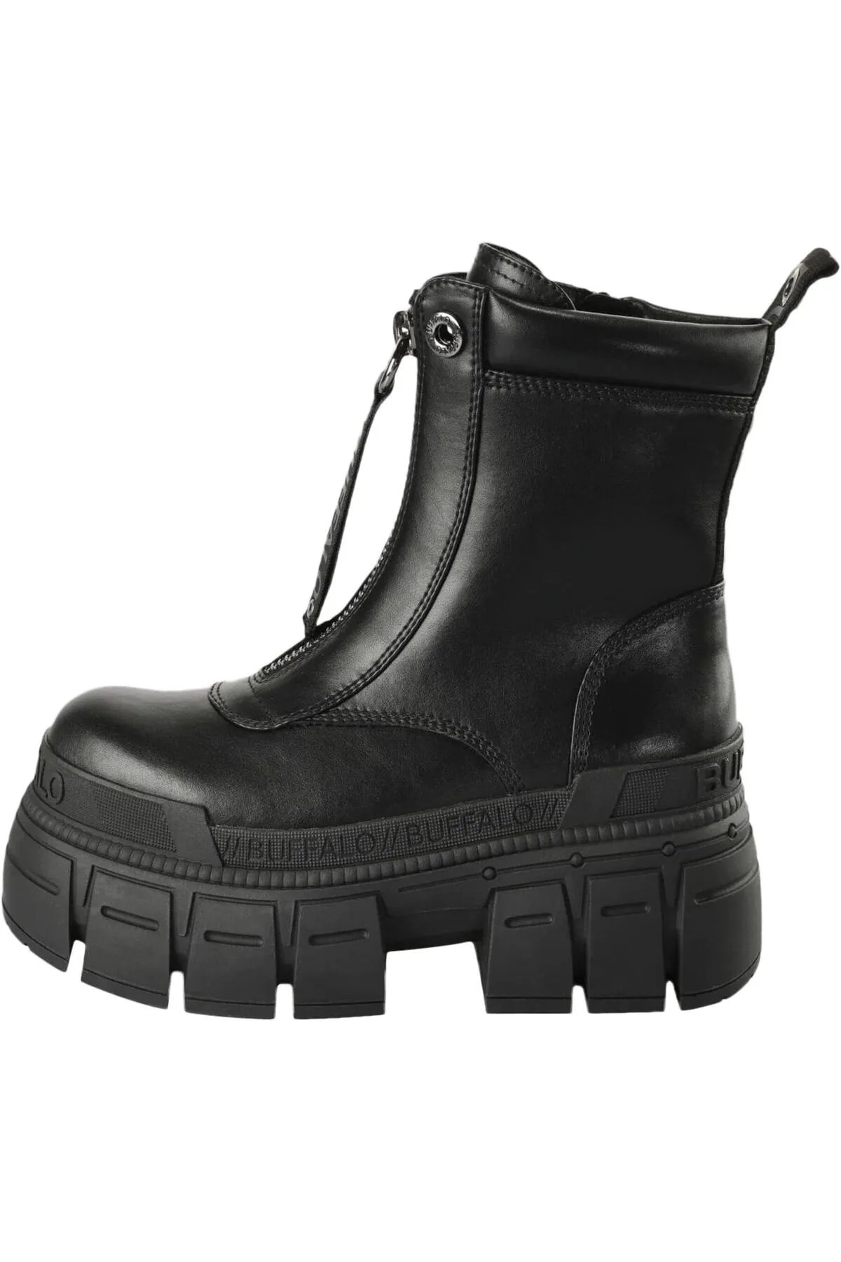 Buffalo  Damen Buffalo Gospher Zip Boot Vegan Nappa