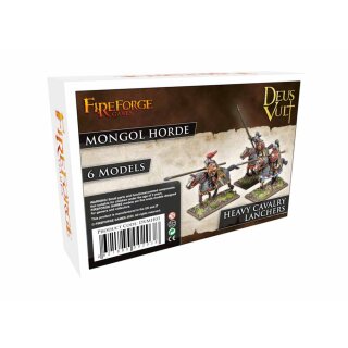 Mongol Heavy Cavalry Lancers (6 models)