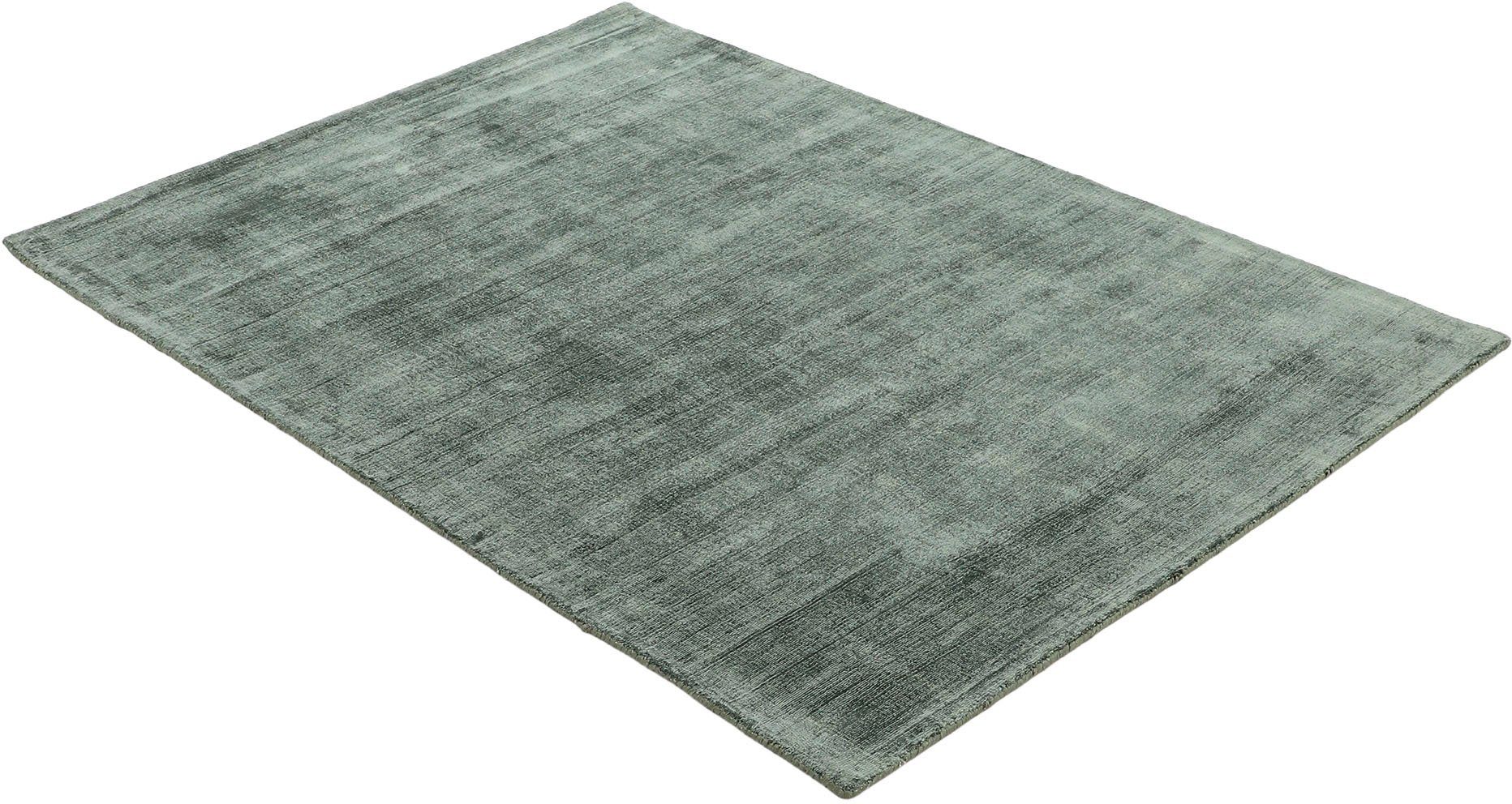 Teppich Ava Viskoseteppich, carpetfine, rechteckig, Höhe: 13 mm, Seidenoptik, leichter Glanz, auch als Läufer erhältlich