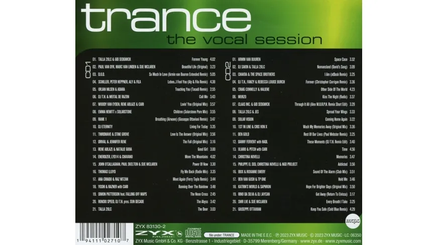 Trance: The Vocal Session 2024