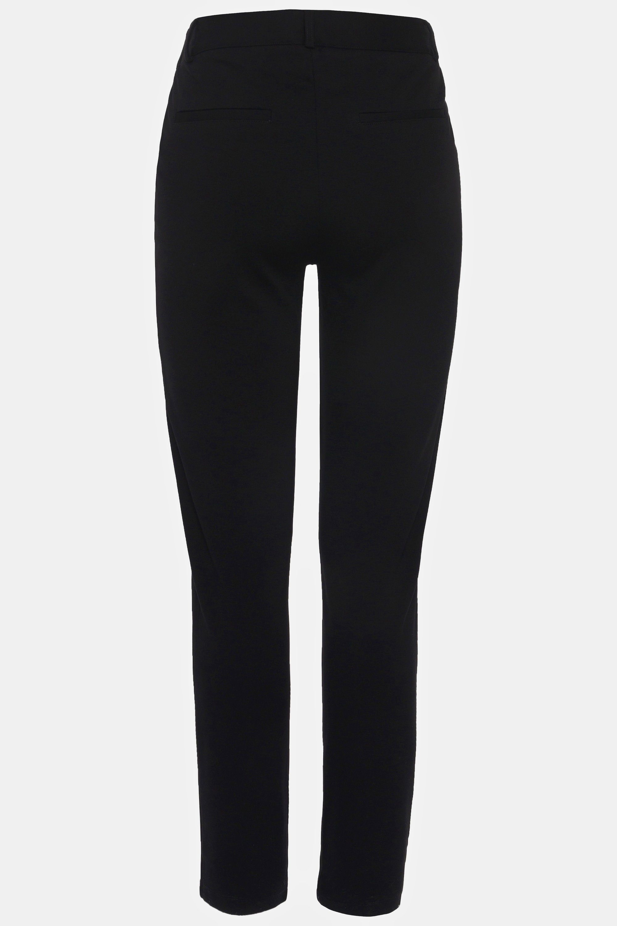 Gina Laura Funktionshose Hose Edel-Jersey konisches Bein