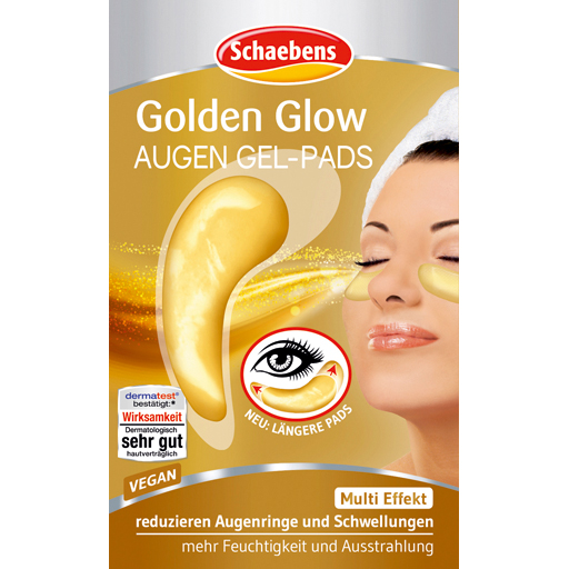 SCHAEBENS Golden Glow Augen Gel-Pads  2 St  Gesichtsmaske