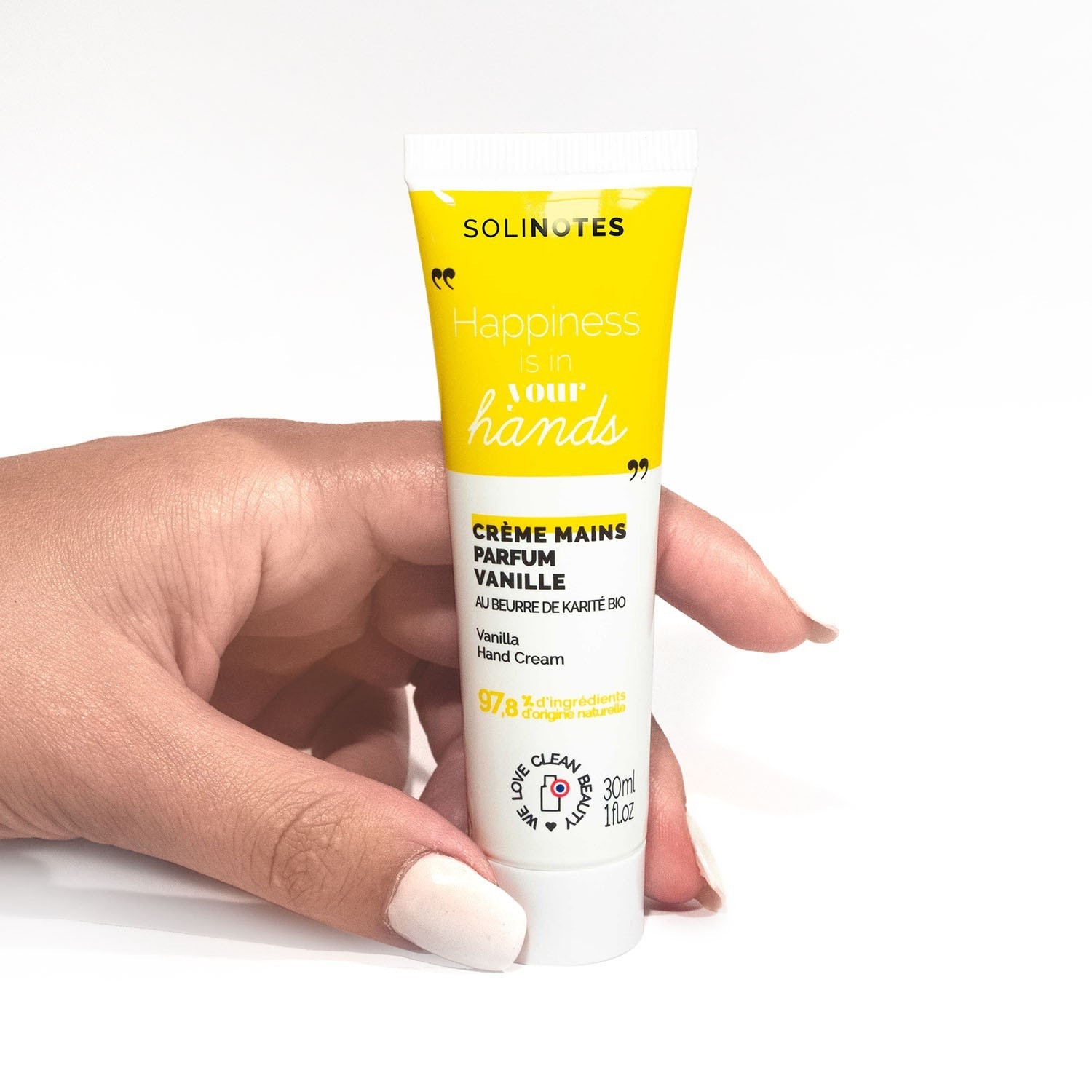SOLINOTES Krem do rąk o zapachu wanilii 30 ml