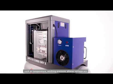 Airpress 369007 APS 7.5 CombiDry X Schroefcompressor 230 Volt