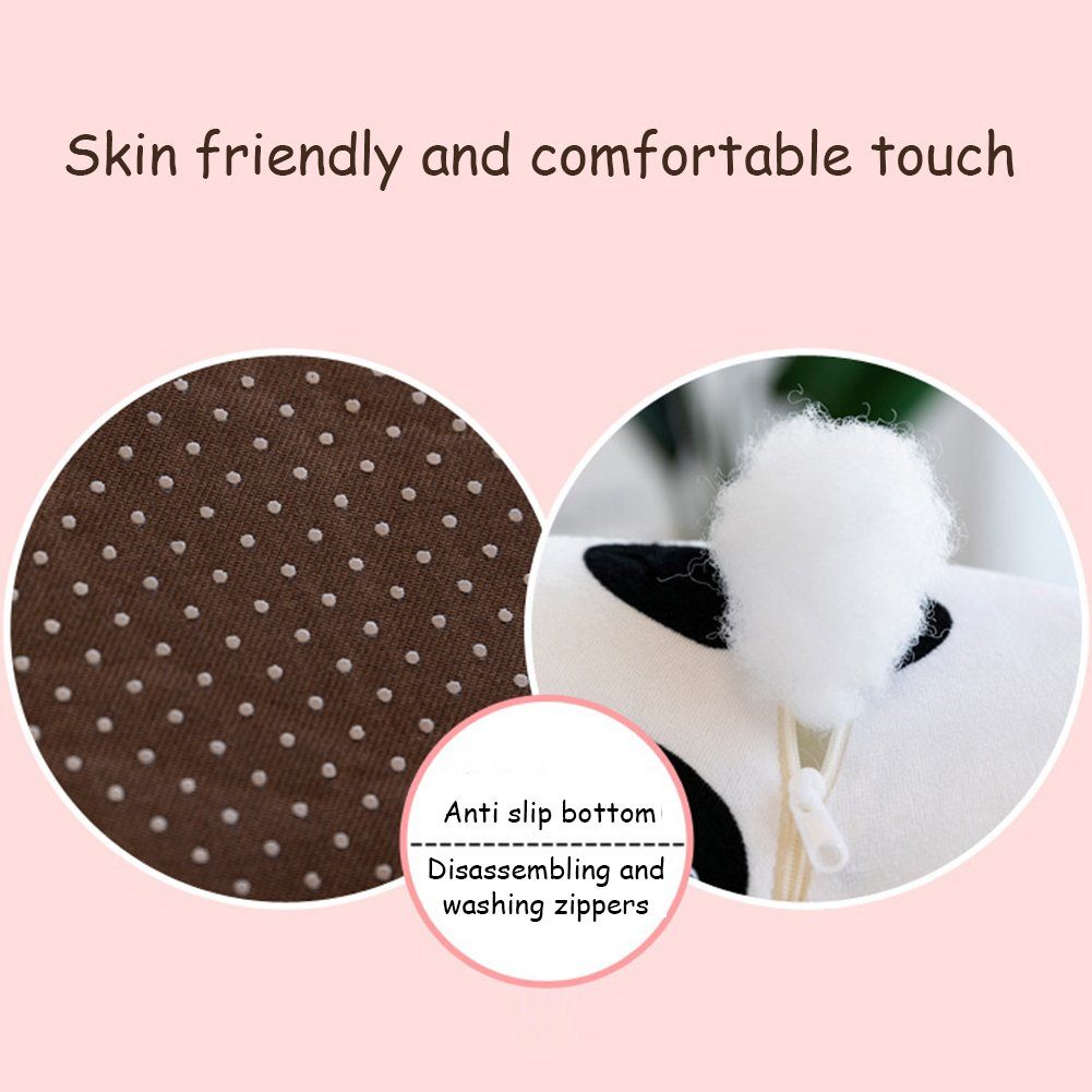 Blusmart Kindersofa Cartoon Tiere Baby Soft Sofa Stützstuhl Bequemer Sitzstuhl Mit Zwei