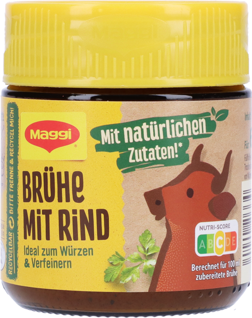 Maggi Brühe mit Rind
