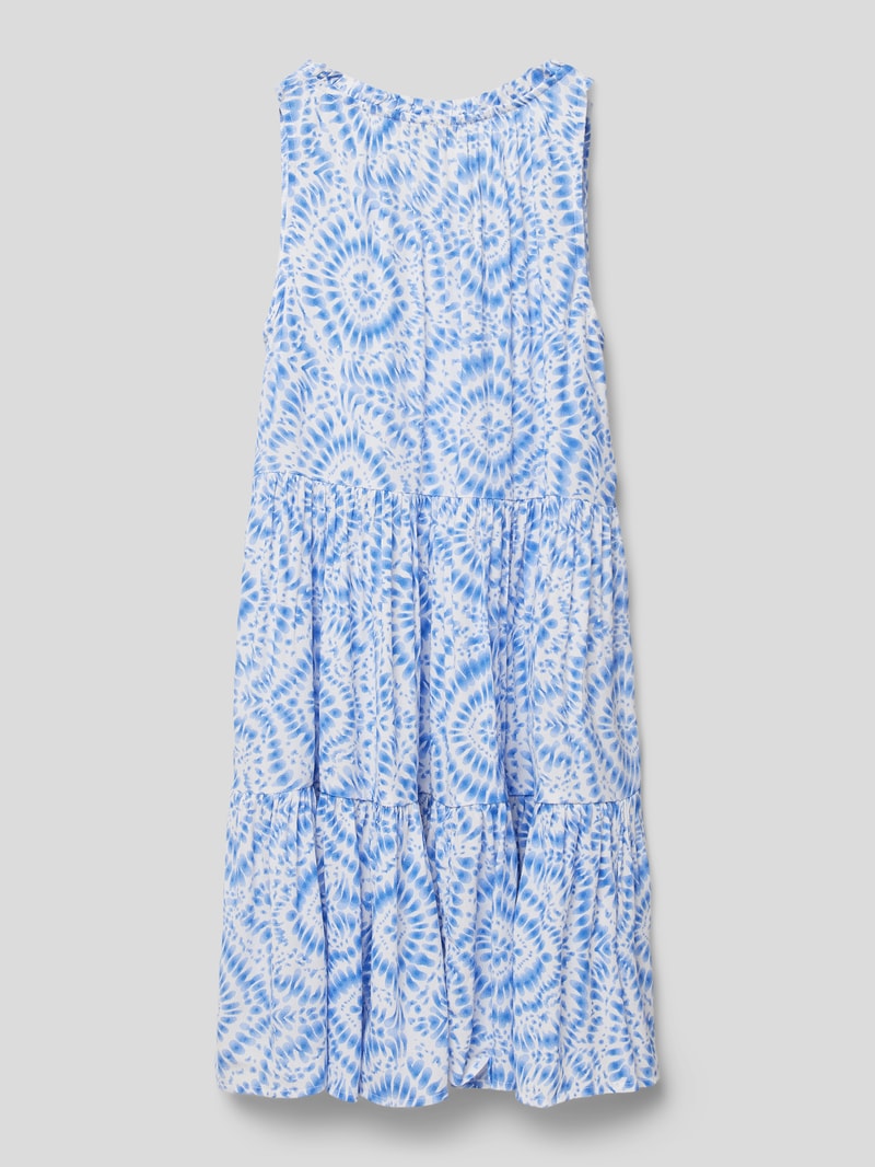 Kleid mit Allover-Muster in offwhite