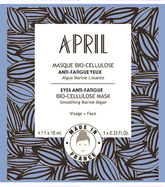 April Paris MaskeBio-cellulose Défatigant Yeux Augenmaske