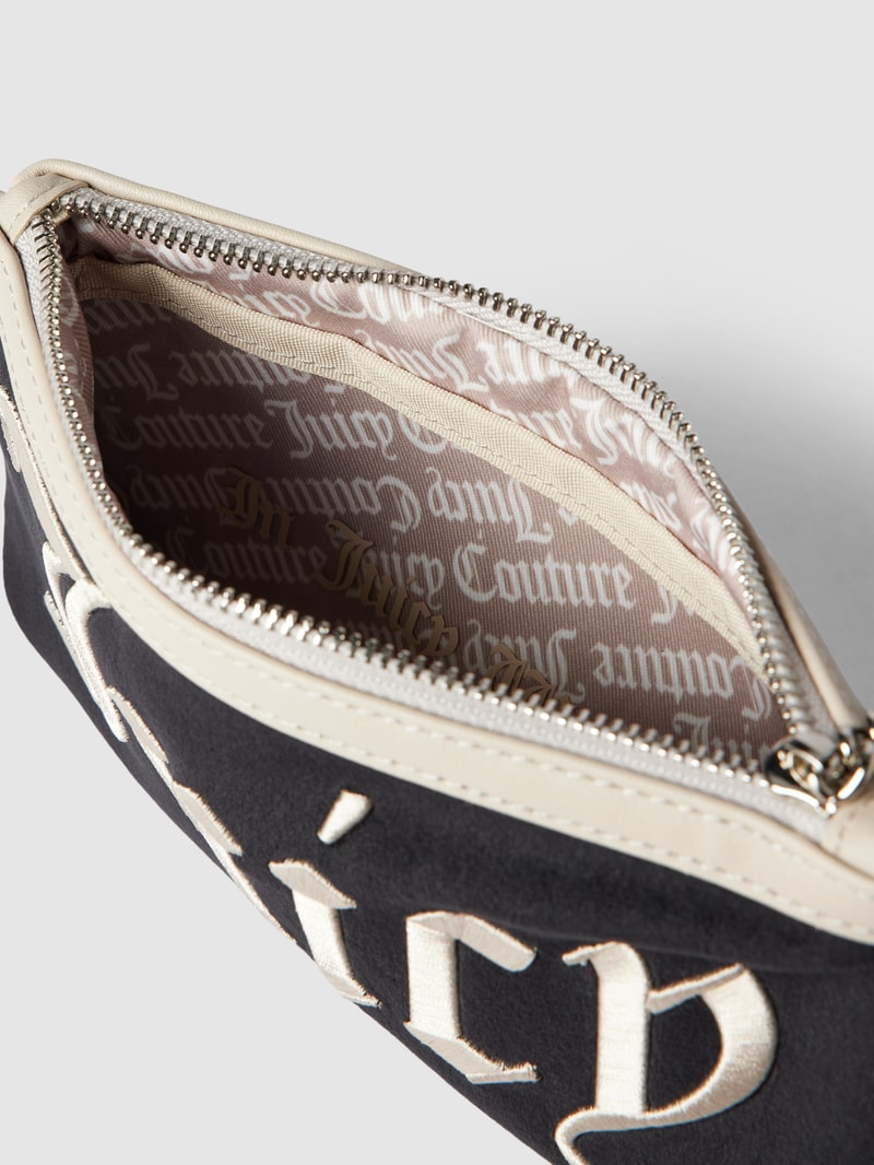 Pouch mit Reißverschluss Modell 'IRIS' in schwarz