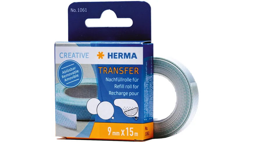 HERMA Transfer Nachfüllrolle, ablösbar, 15 m