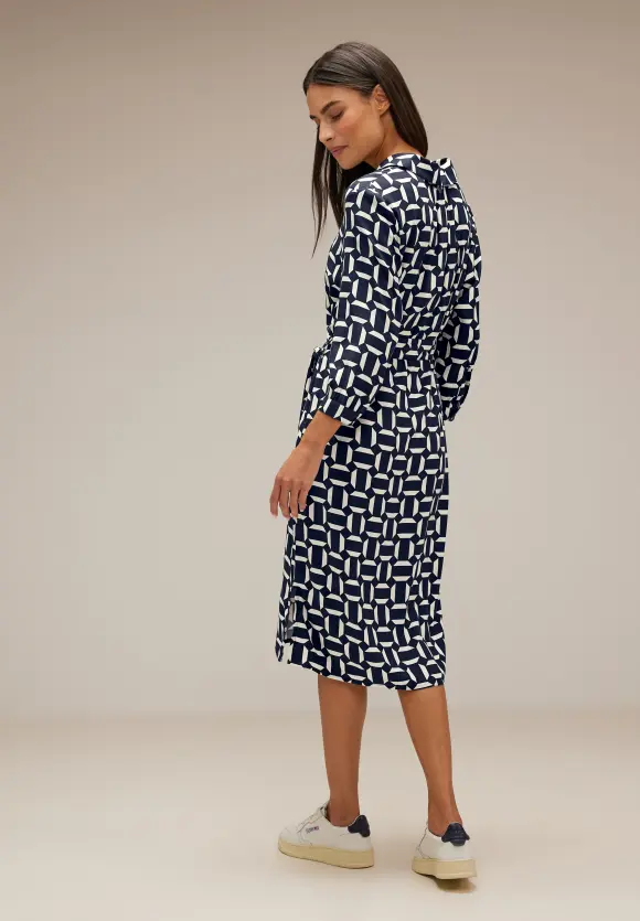 Street One Viskose Kleid mit Print