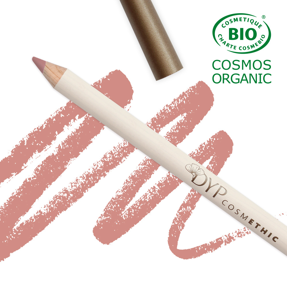 dyp cosmethic Mon Crayon Lèvres - Mystérieuse Crayons certifiés Bio
