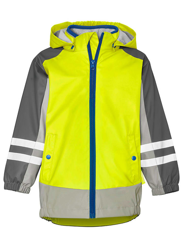 Playshoes Regenjacke 3in1 in Gelb/ Grau günstig kaufen