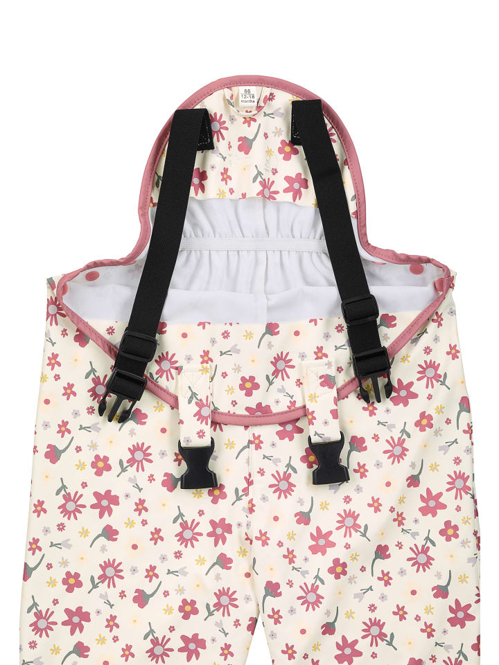 Sterntaler Regenträgerhose ungefüttert Blumen in rosa günstig kaufen