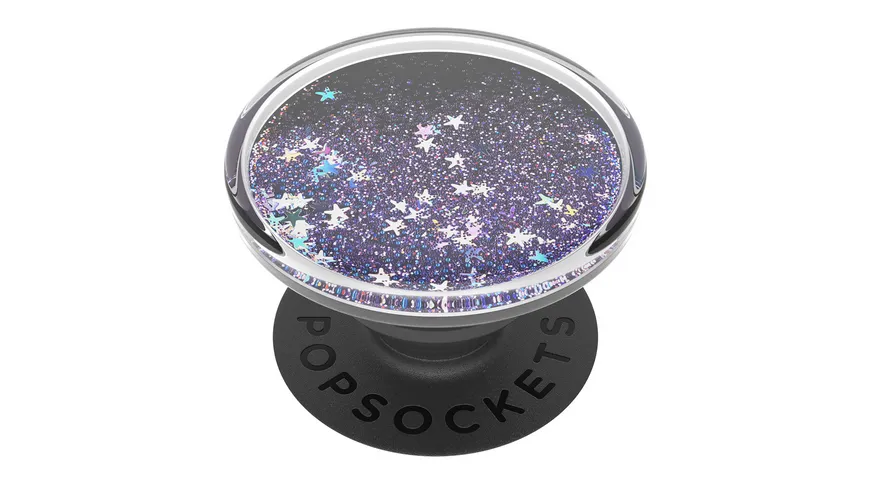 PopGrip - ausziehbarer Handy-Griff Handyhalter -  Tidepool Galaxy Purple