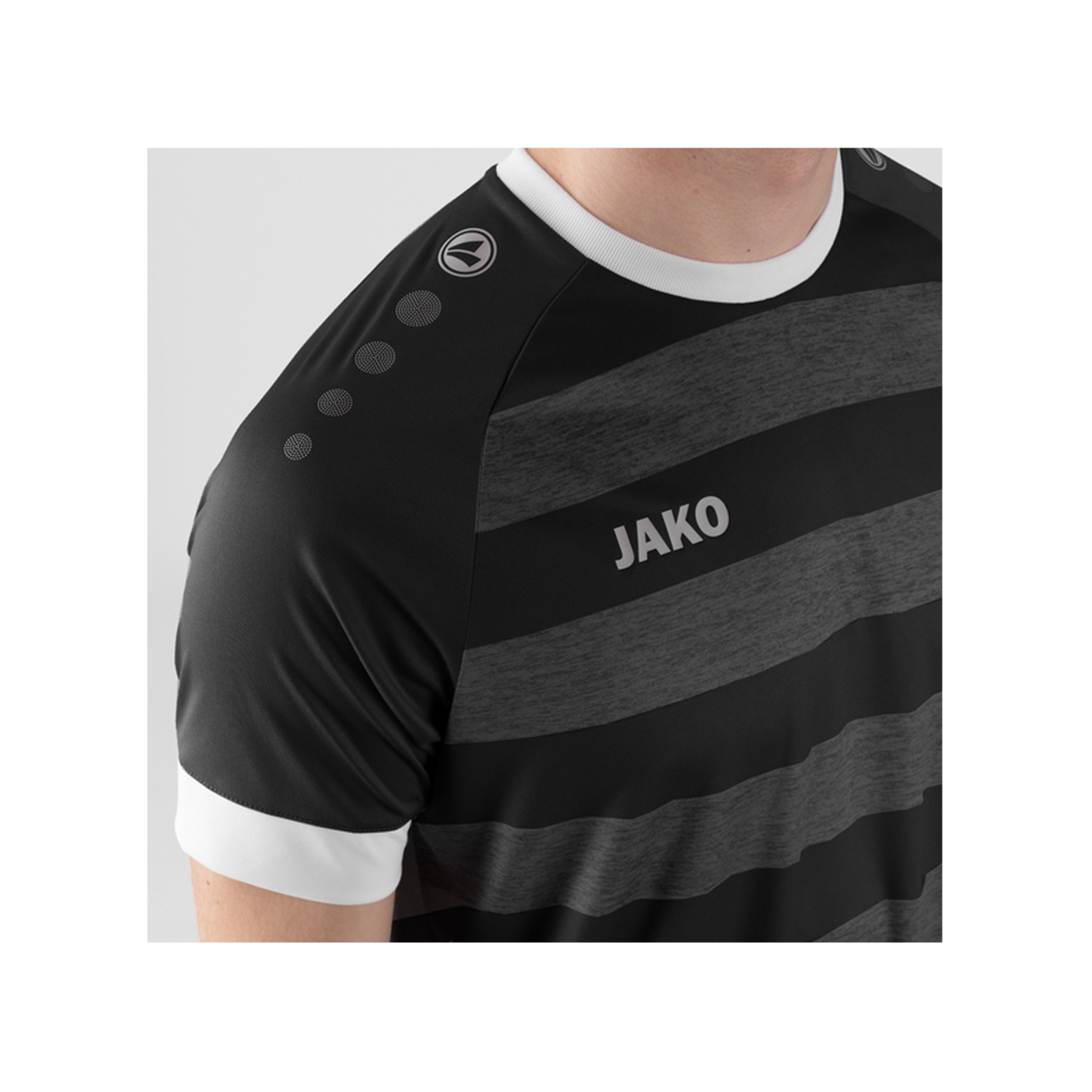JAKO Celtic Melange KA Trikot Schwarz F800