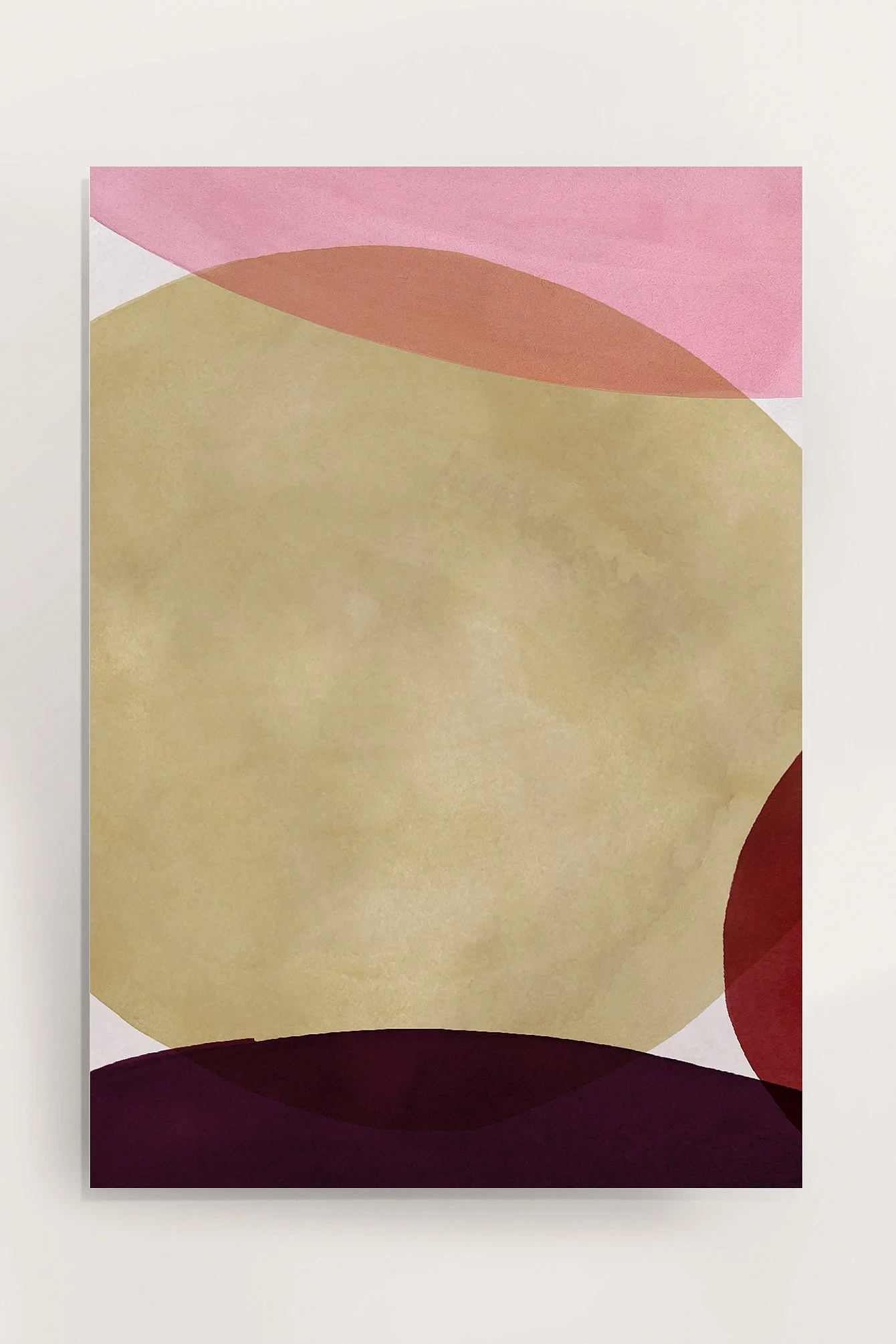 Painted Circles Poster