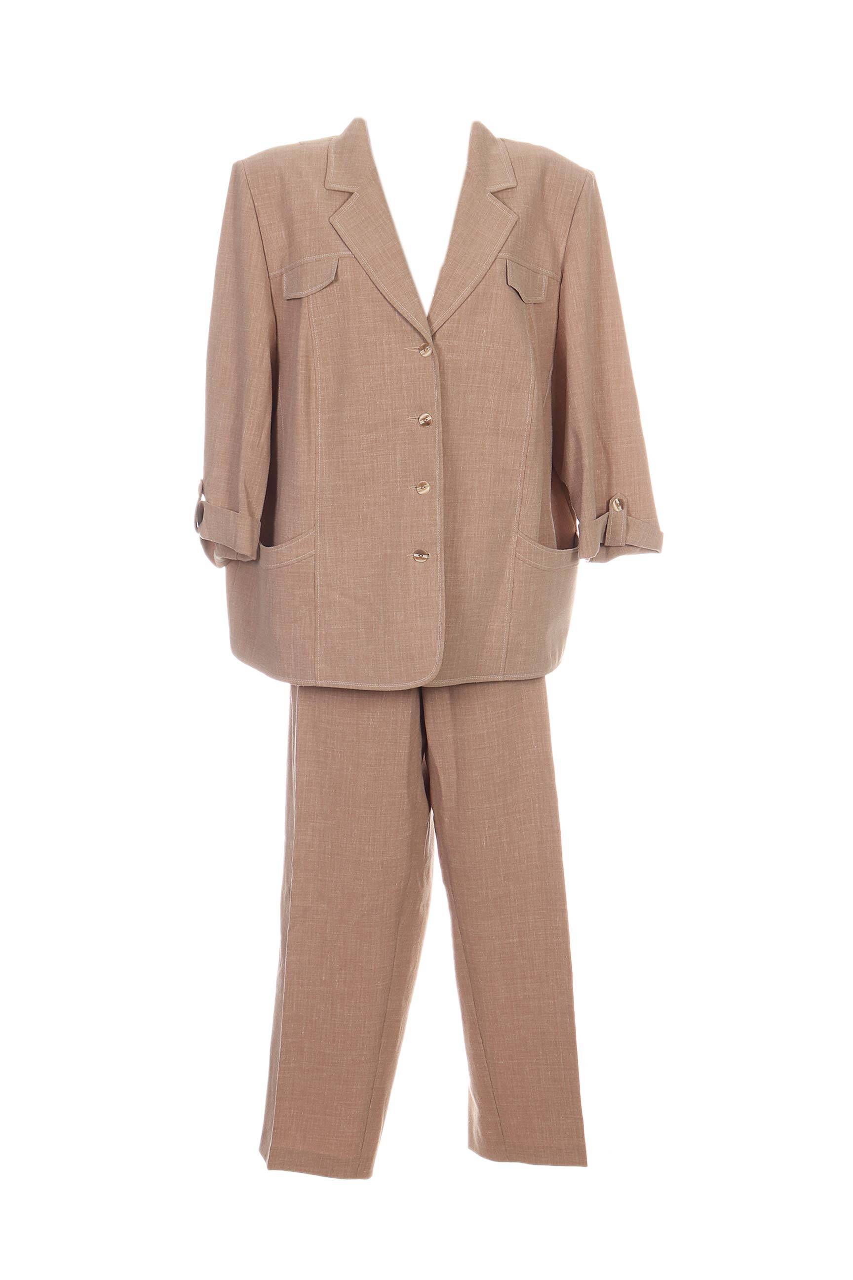 Regine Pantalon Veste Femme couleur beige