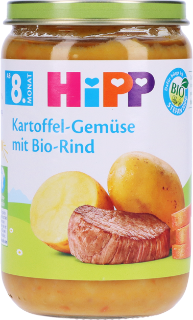 HiPP Bio Kartoffel-Gemüse mit Bio-Rind