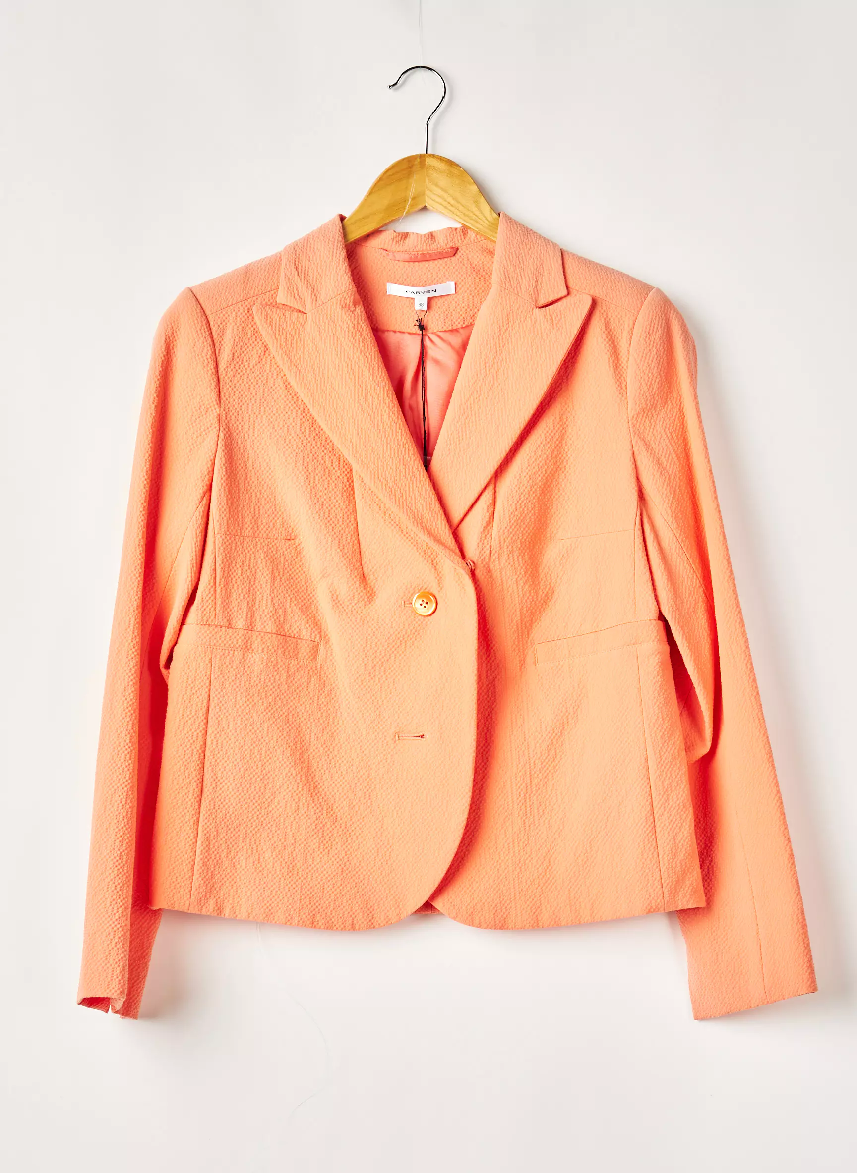 Carven Blazers Femme couleur orange