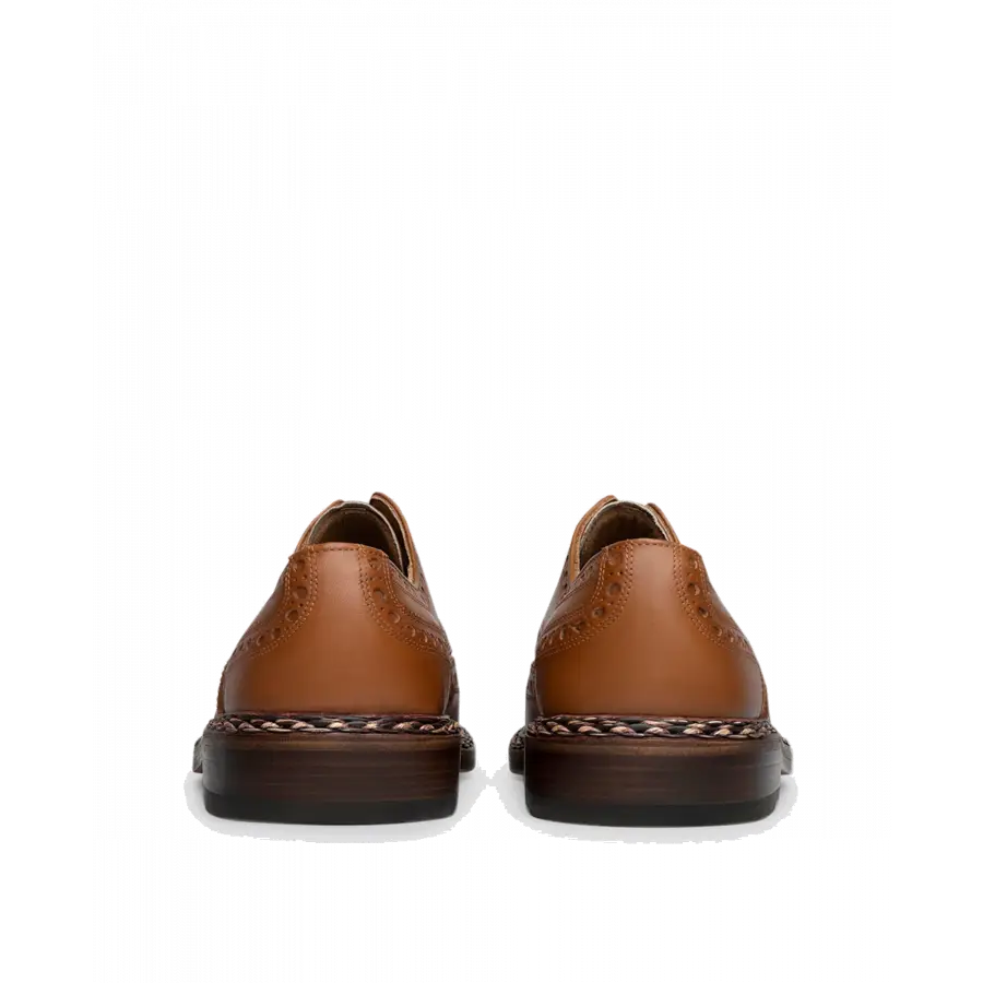 Heinrich Dinkelacker - Businessschuhe Derby BUDA FULL-BROGUE AC Kalbsleder - braun