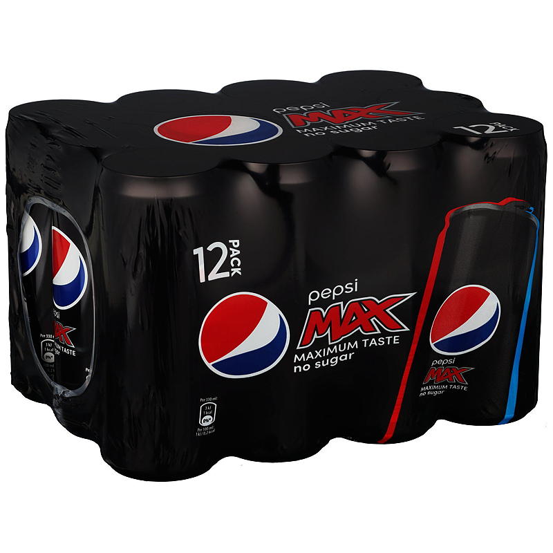Pepsi Pepsi Max 12x0,33 l boks