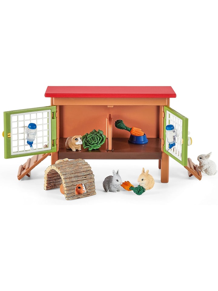 Schleich 72160 - Tierfiguren Farm World - Picknick mit kleinen Haustieren in bunt günstig kaufen onesize