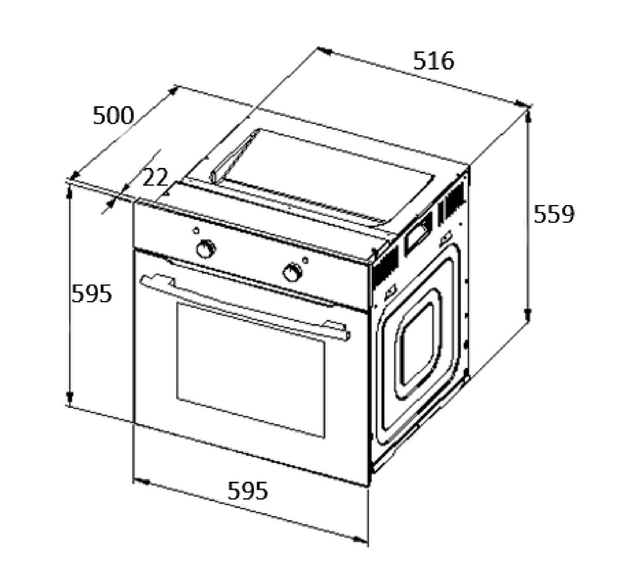 PKM Einbaubackofen EBO9.4