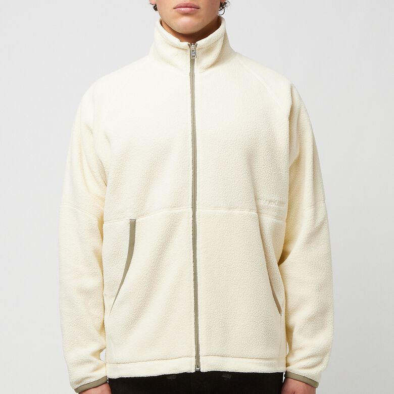Norse Projects Tycho Pile Fleece Full Zip Jacket ecru