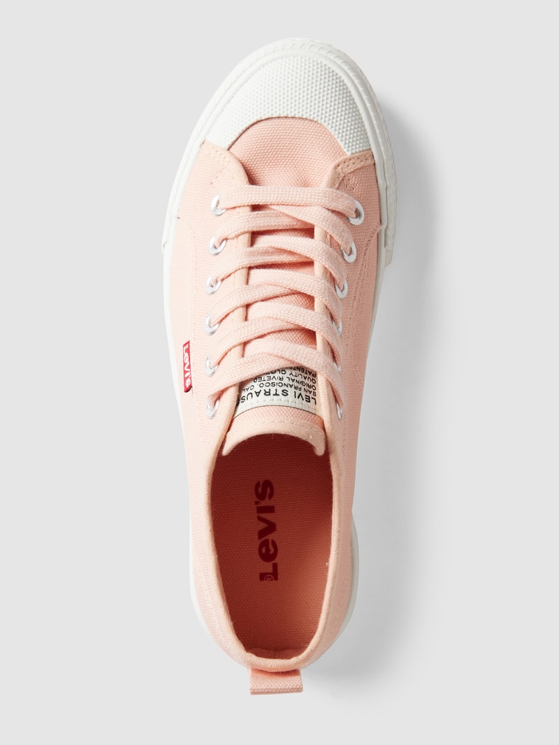 Sneaker mit Label-Details Modell 'MAUI' in rosé