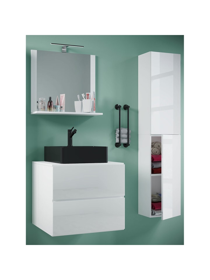 ebuy24 Badmöbelset LendasLBL weiß weiß 94 x 52 cm günstig kaufen onesize