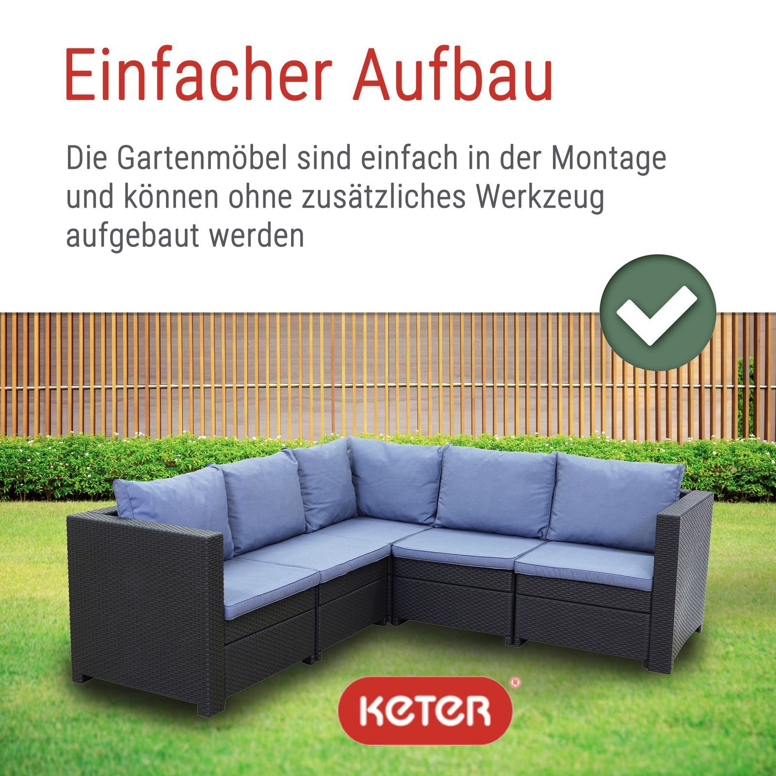 Keter Garten-Essgruppe