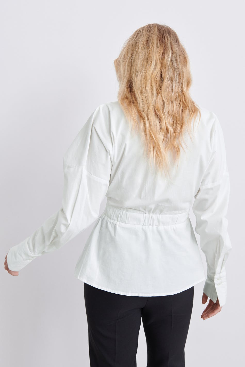 Evy wrap blouse