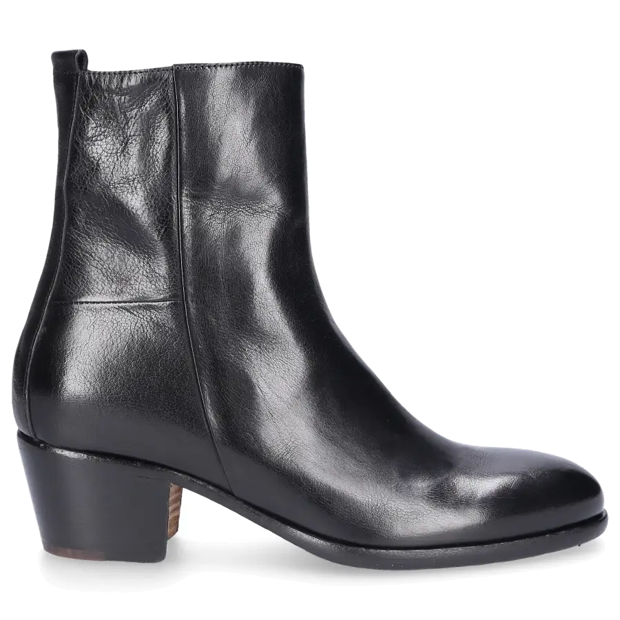 Elia Maurizi - Klassische Stiefeletten ALFA Kalbsleder - schwarz