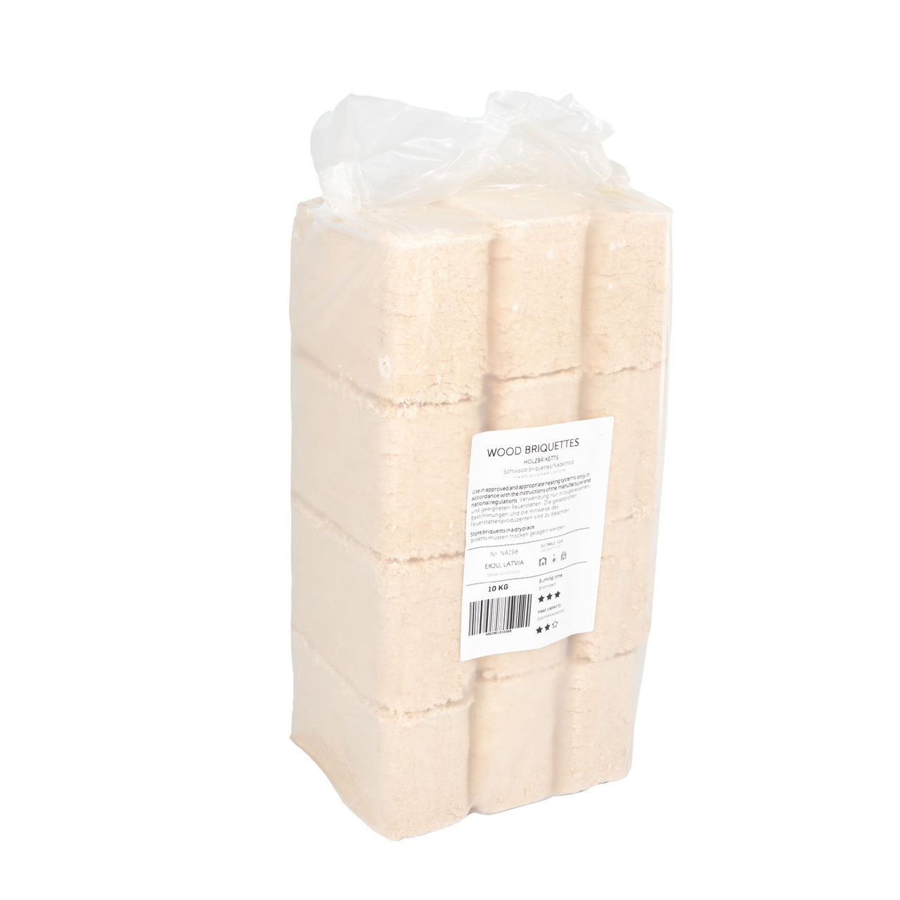 Lemodo Weichholzbriketts, 6x 10kg Sack