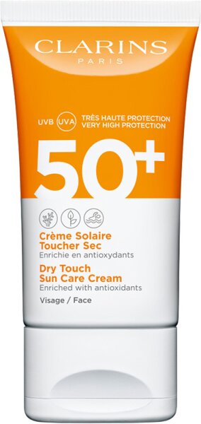 Clarins Crème Solaire Toucher Sec Visage UVB/UVA 50+ Sonnencreme
