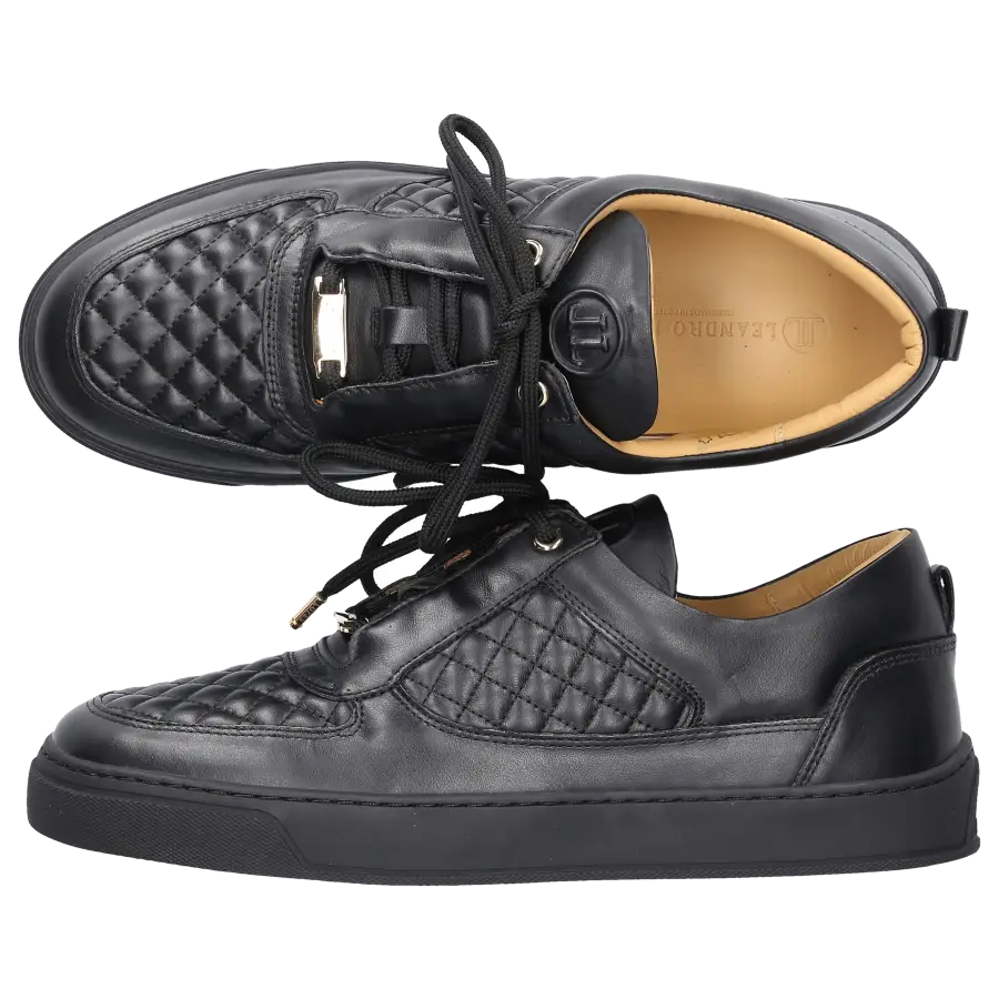 Leandro Lopes - Sneaker low FAISCA Kalbsleder - schwarz