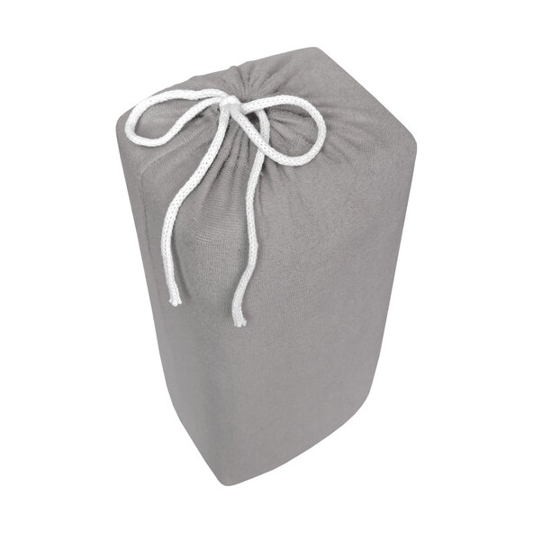 Supersoft Frottee-Stretch-Spannbetttuch, 180-200 x 200 cm, grau