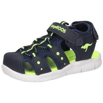 KangaROOS K Mini Flat Sandale in blau
