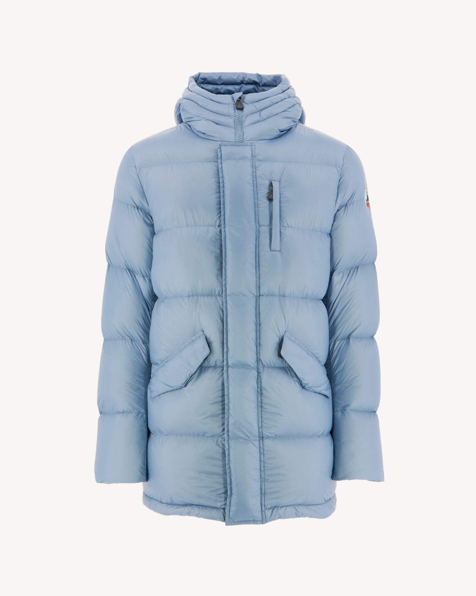 Doudoune à capuche Grand Froid Bleu délavé Dakhla
