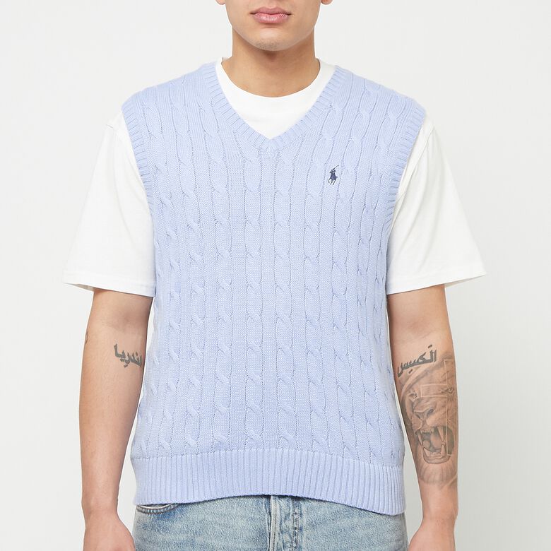 Polo Ralph Lauren Sleeveless Vest blue hyacinth