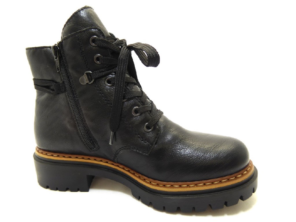 RIEKER Winterstiefel schwarz