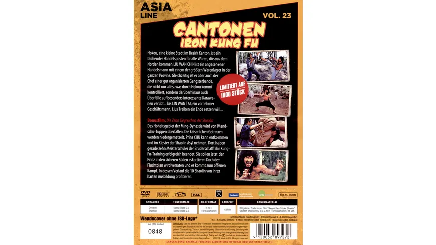 Asia Line Vol. 23 - Cantonen Iron Kung Fu