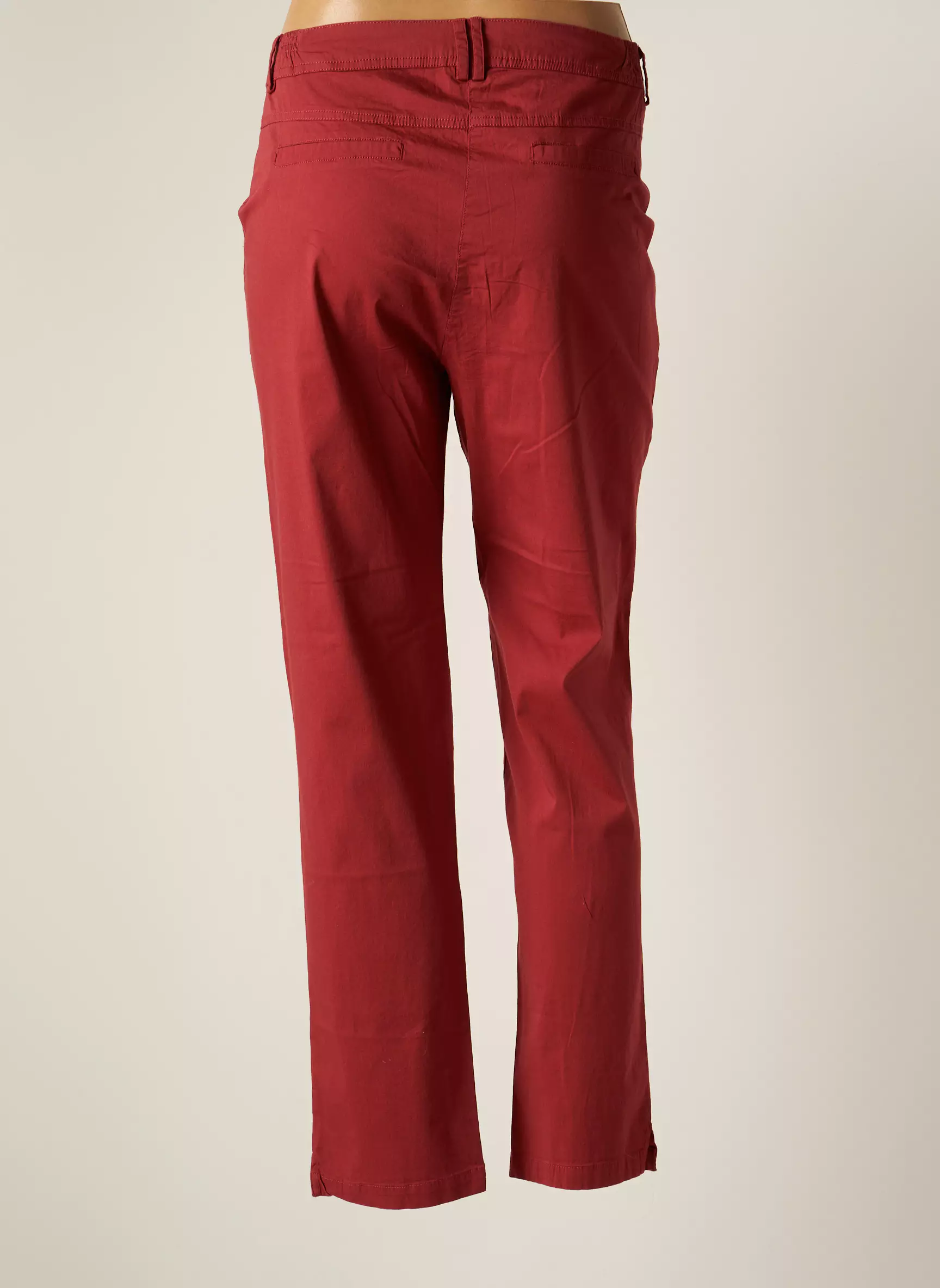 Agathe   Louise Pantalons Chino Femme couleur rouge