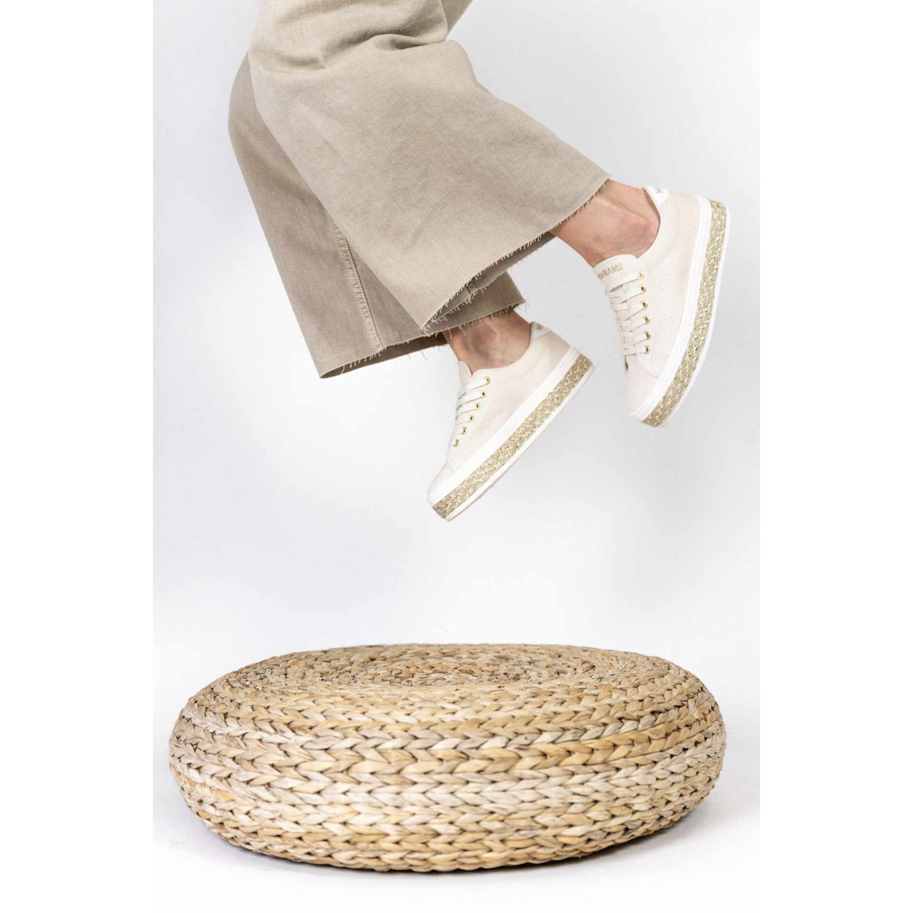 No Name  MALIBU SNEAKER OVER - Beige